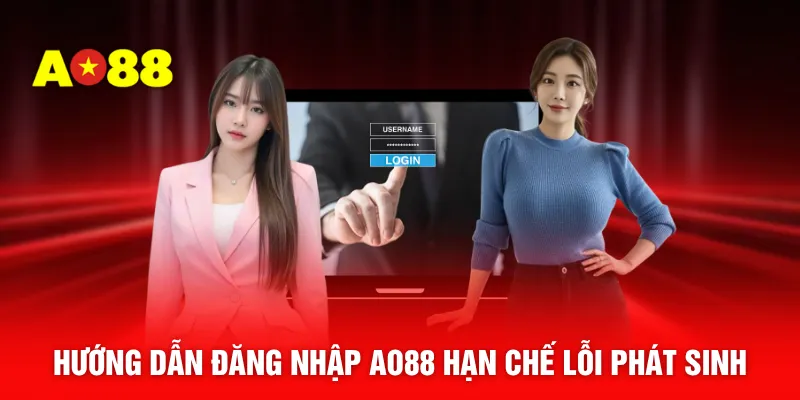 Hướng dẫn đăng nhập AO88 hạn chế lỗi phát sinh